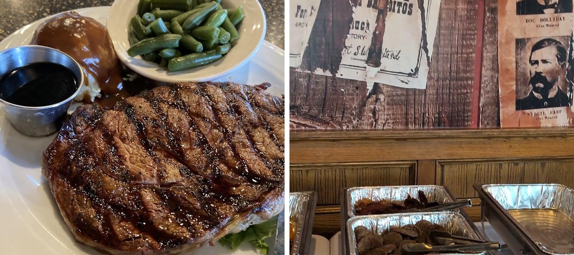 Double-O Saloon & Grill Menu