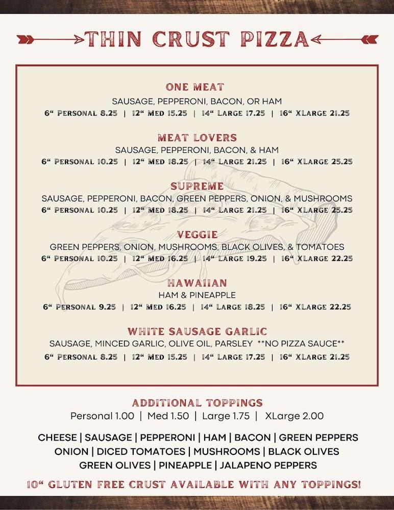 Double-O Saloon & Grill Menu image 3