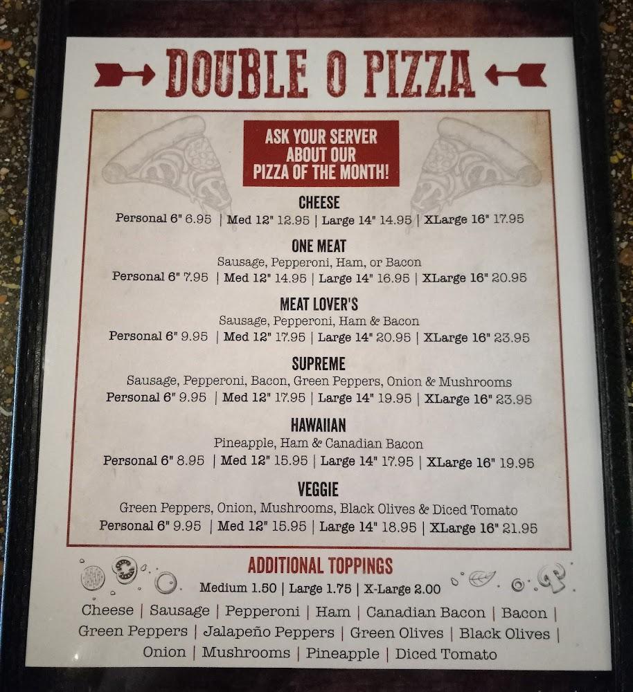 Double-O Saloon & Grill Menu image 4